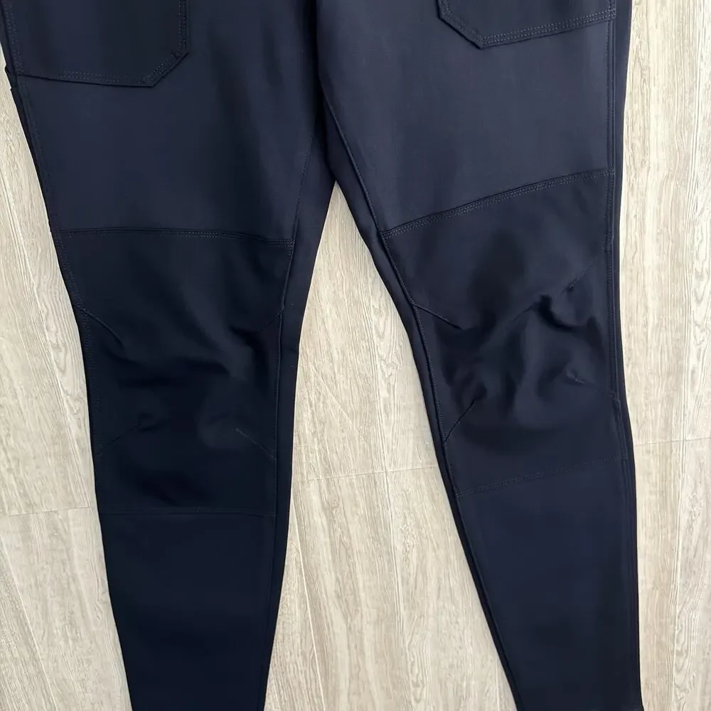 Carhartt Utility Leggings Womens Size Large Force Fitted Midweight Navy New NWT - Picture 6 of 11